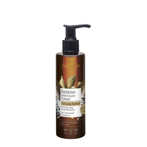 Natural Hair Care, Antischuppen-Shampoo - Kardamom, 200ml