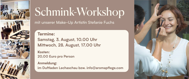 Banner Schmink-Workshop